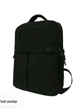 Iris & Rainbow Black mini backpack